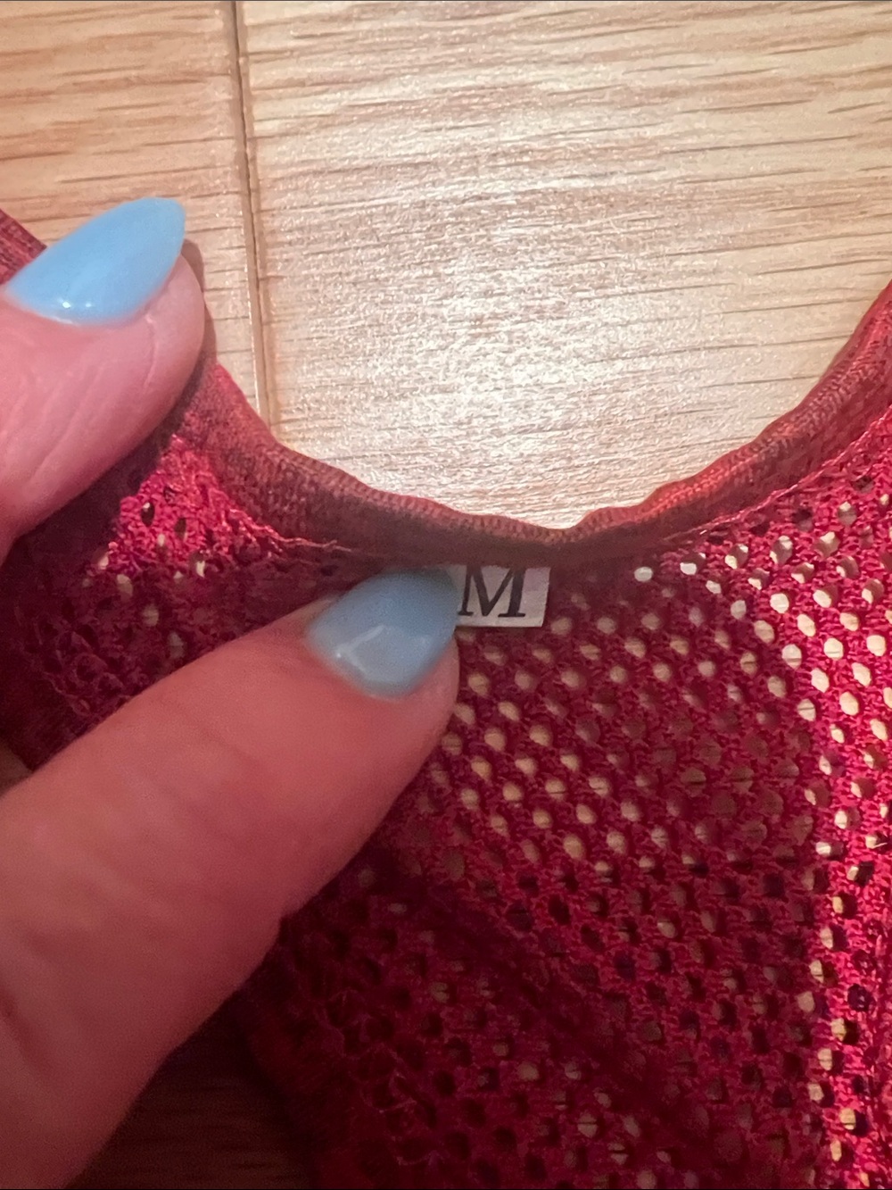Women’s Red Racerback Tank Top - Picture 2 of 4